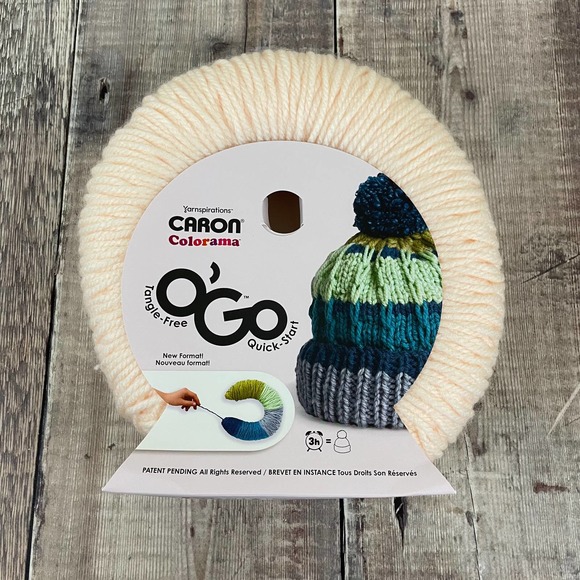 Caron Office Caron Colorama Ogo Tanglefree Yarn Color 6824 Sticky Rice Yarnspirations C